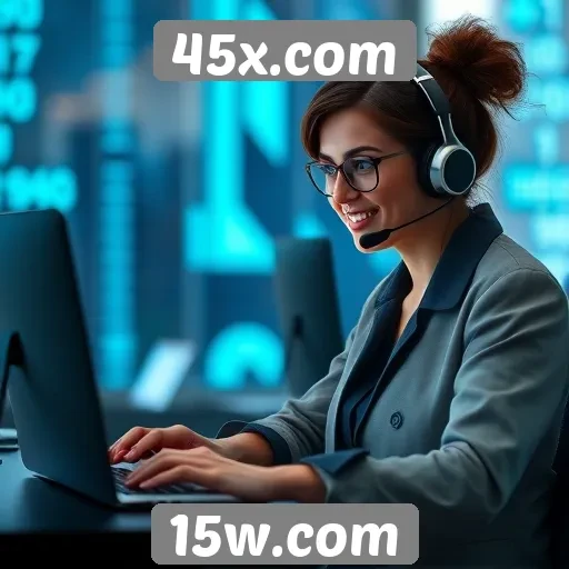 Suporte ao cliente do 45x.com é considerado eficiente e acessível